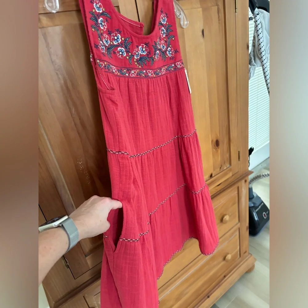 Cute cotton mini dress - Picture 6 of 9